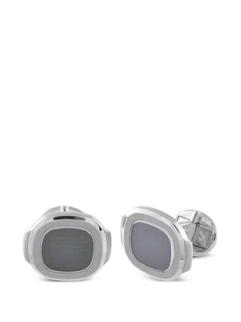 Patek Philippe Pre-Owned Aquanaut dial-pattern cufflinks
