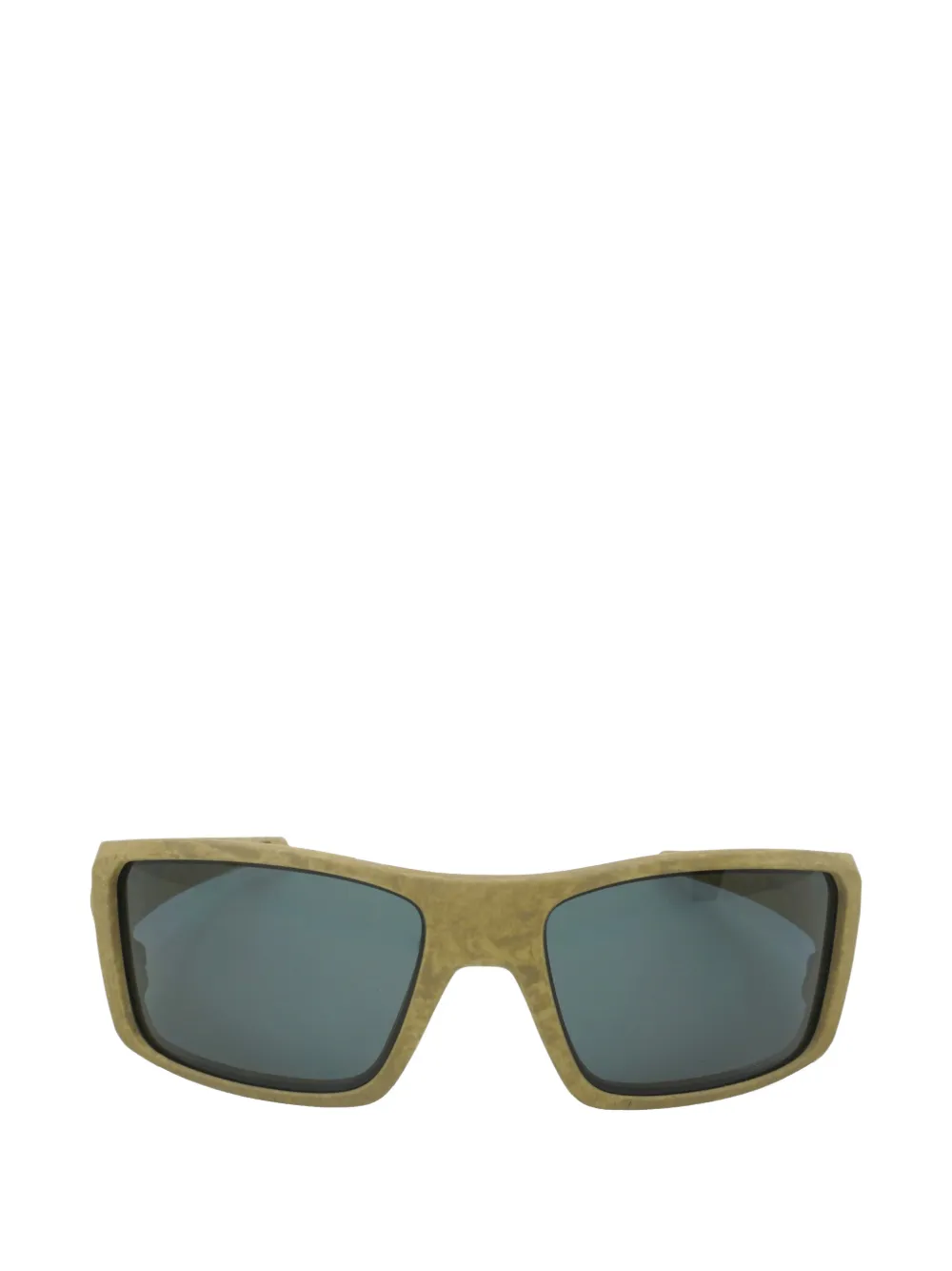 Oakley Heliostat polarized rectangle-frame sunglasses - Toni neutri