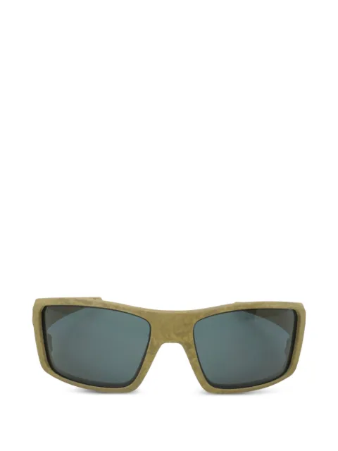 Oakley 헬리오스탯 편광 직사각 프레임 선글라스