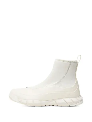 EGONlab. Spike Leather Boots | White | FARFETCH KW