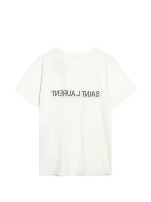 FR2 YSL Tシャツ SAINT LAURENT PARIS T-SHIRT in Black | Saint Laurent | YSL EN-CA