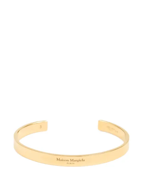 Maison Margiela logo-engraved bracelet