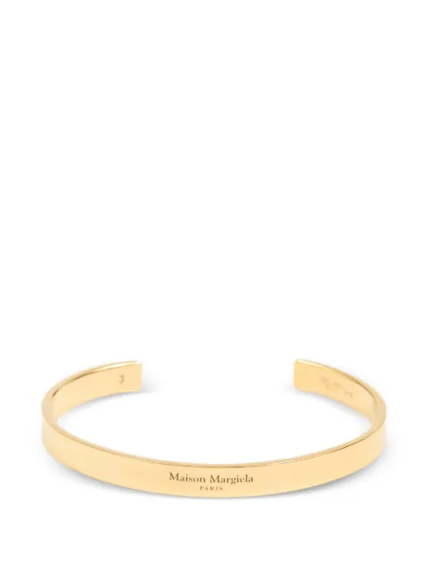 Maison Margiela logo-engraved bracelet