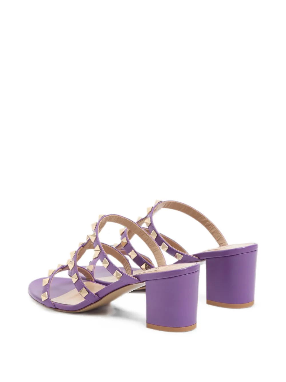 Valentino Garavani Rockstud sandalen Paars