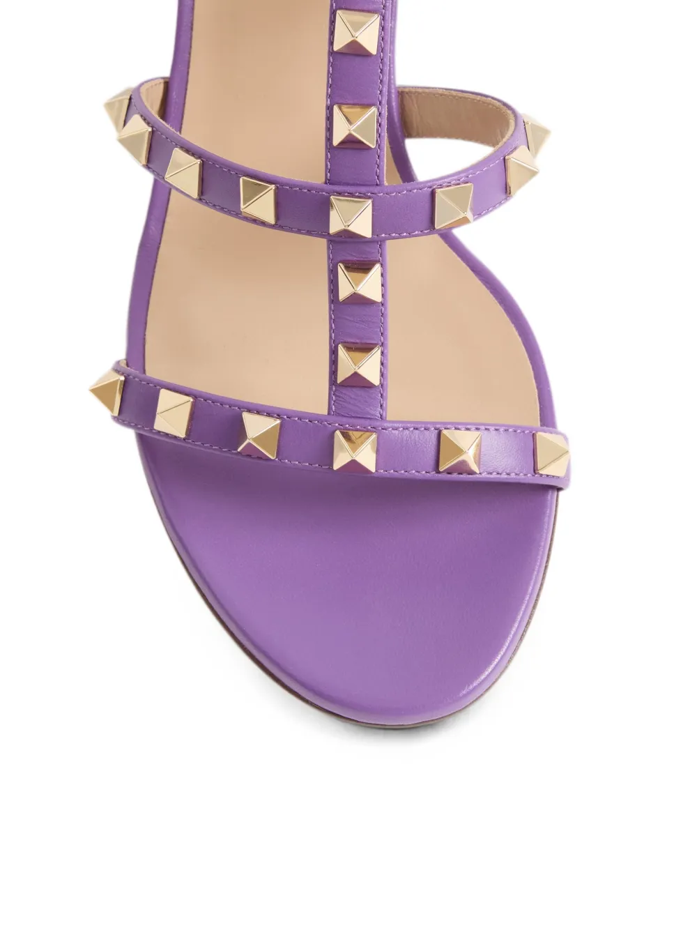 Valentino Garavani Rockstud sandalen Paars