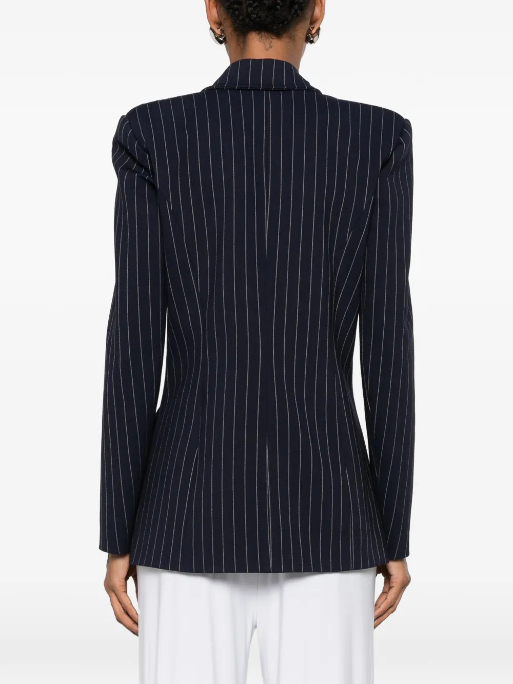 MITILIANE COUTURE Blazer met krijtstreep Blauw