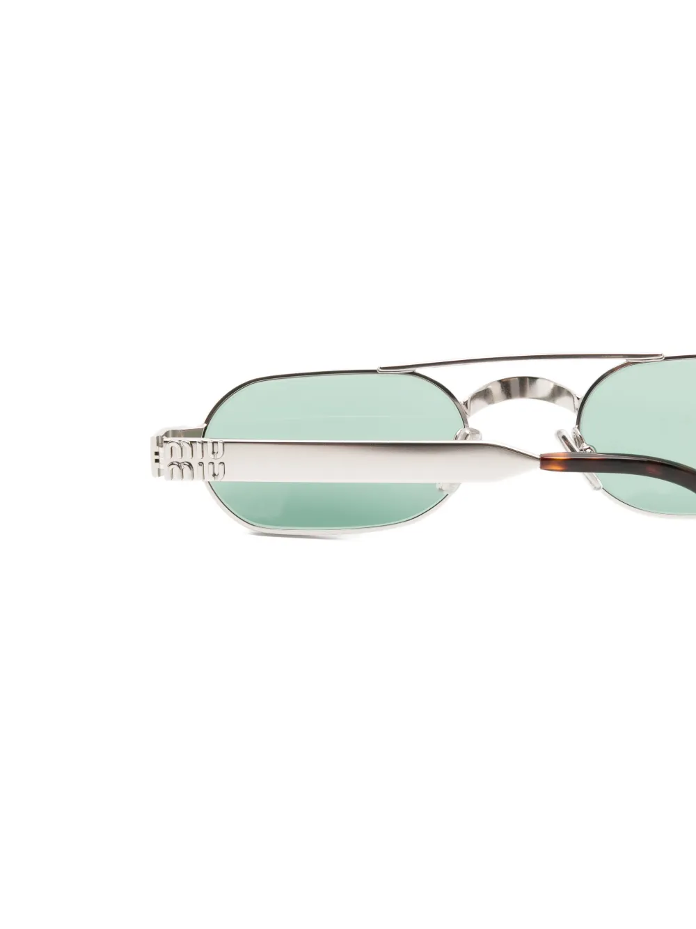 Miu Eyewear Envie zonnebril Zilver