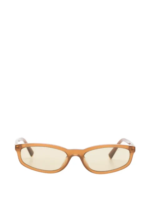 Miu Miu Eyewear lunettes de soleil Regard à plaque logo