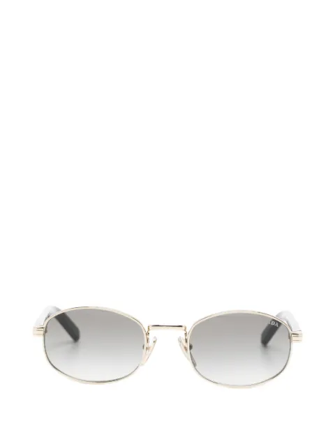 Prada Eyewear Zonnebril met ovalen montuur