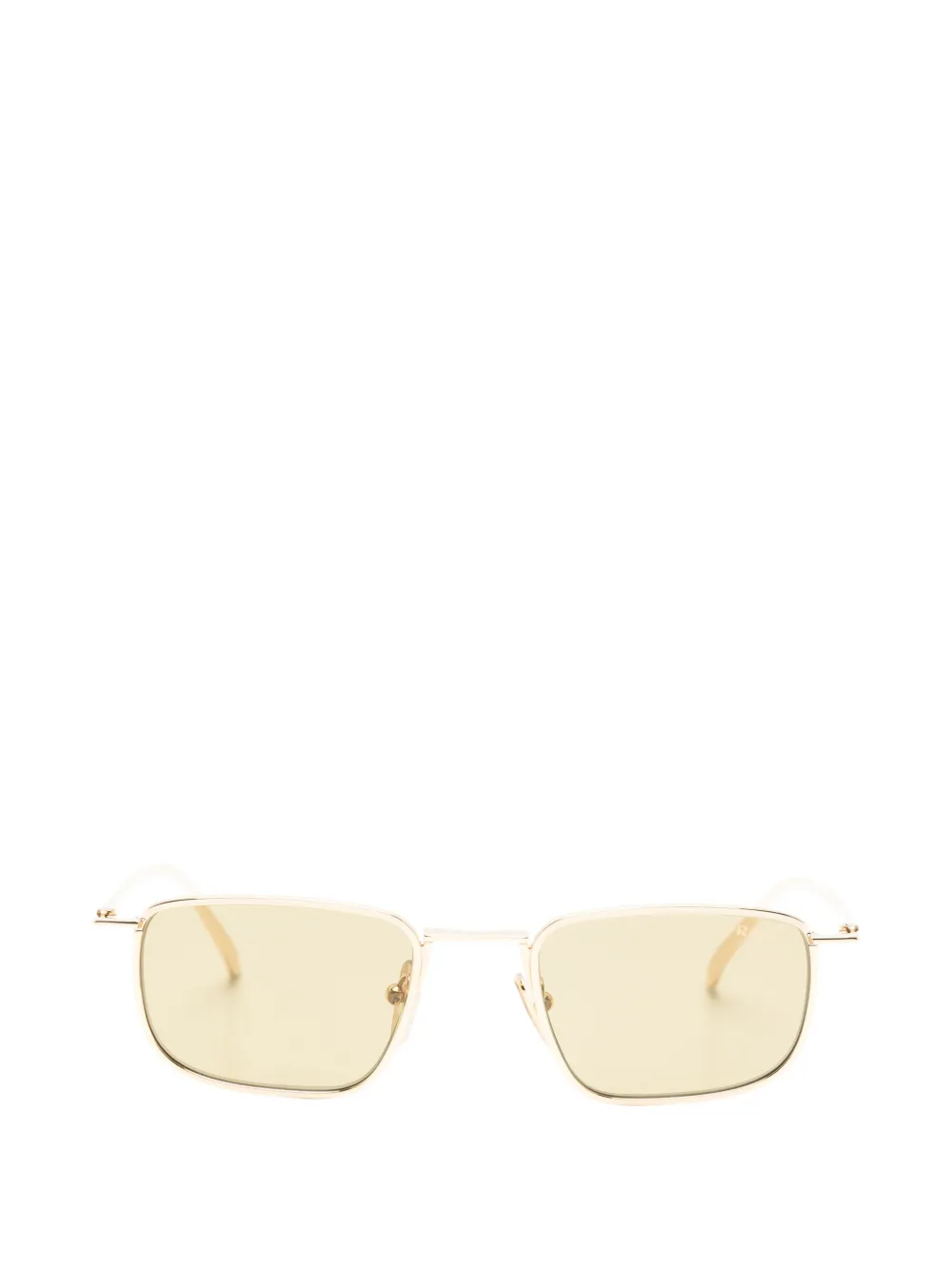 Prada Eyewear Occhiali da sole rettangolari - Oro