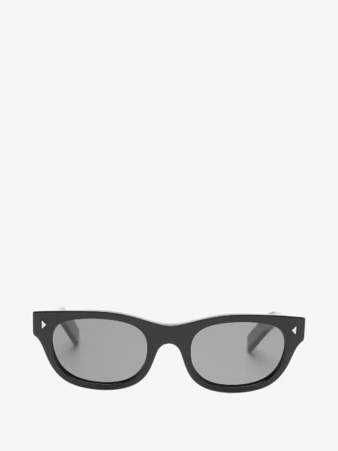 Prada Eyewear logo-plaque rectangle-frame sunglasses