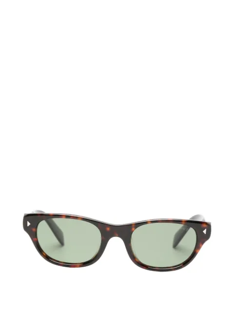 Prada Eyewear tortoiseshell-effect rectangle-frame sunglasses
