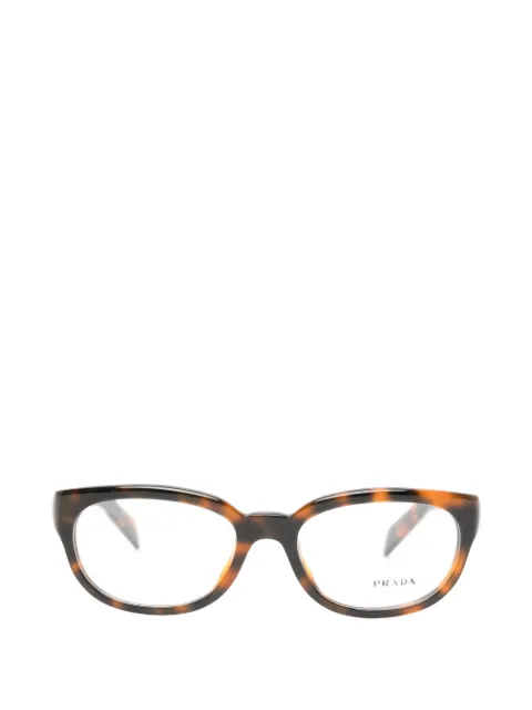 Prada Eyewear tortoiseshell-effect cat-eye glasses
