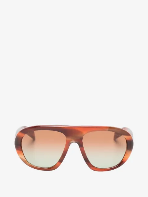 Prada Eyewear lentes de sol con armazón redonda
