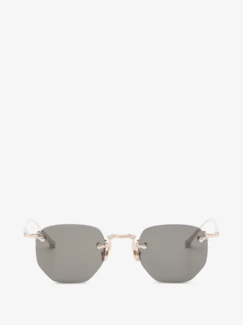 Matsuda lentes de sol con armazón geométrica