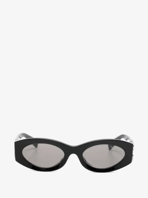 Miu Miu Eyewear logo-plaque sunglasses