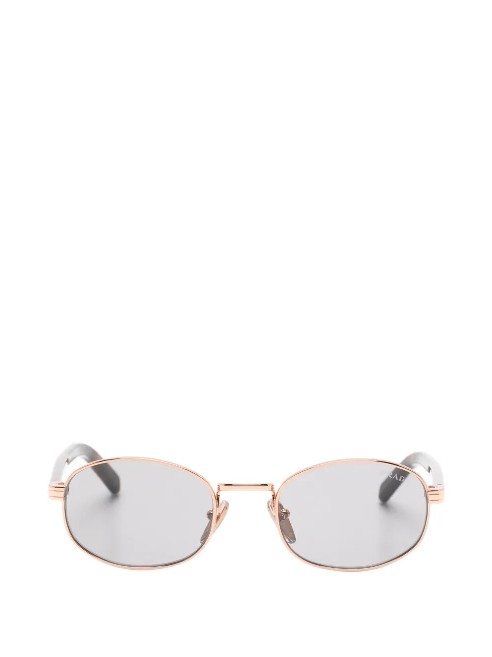 Prada Eyewear Occhiali da sole ovali - Rosa