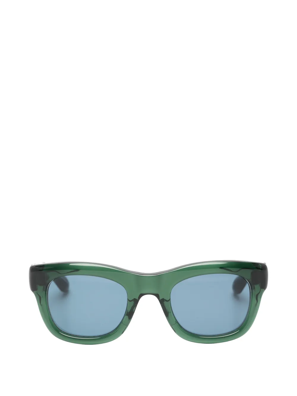 Matsuda Occhiali da sole squadrati - Verde