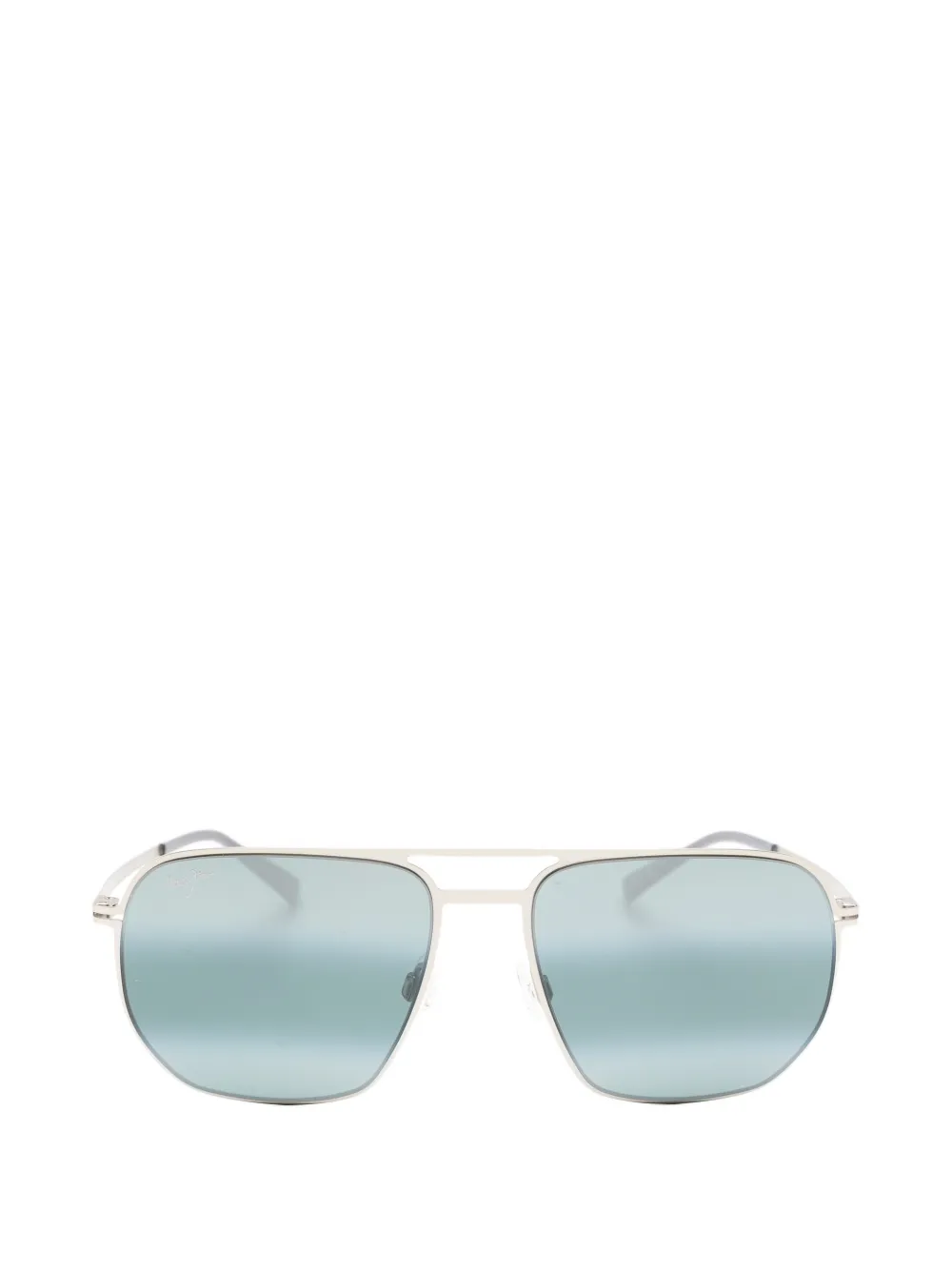 Maui Jim Sharks Cove pilot-frame sunglasses - Argento