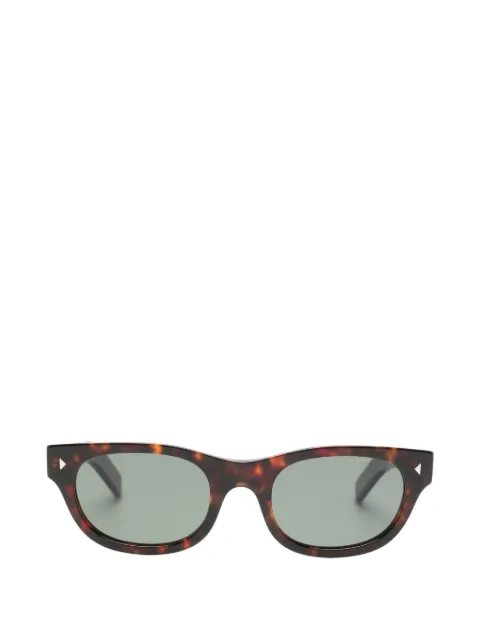 Prada Eyewear tortoiseshell-effect rectangle-frame sunglasses