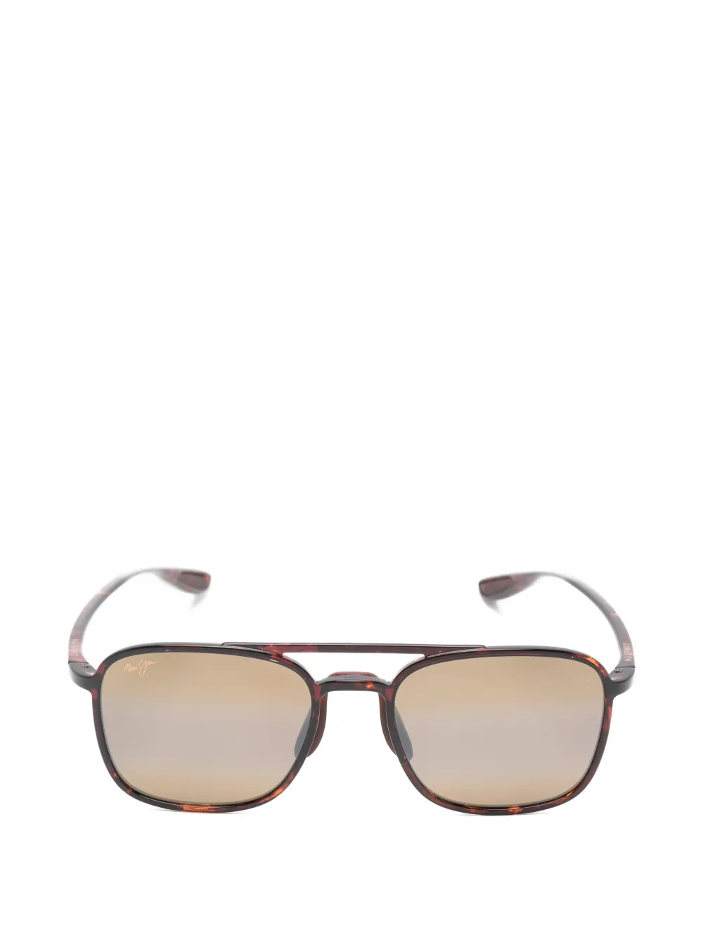 Maui Jim Keokea double-bridge sunglasses - Marrone