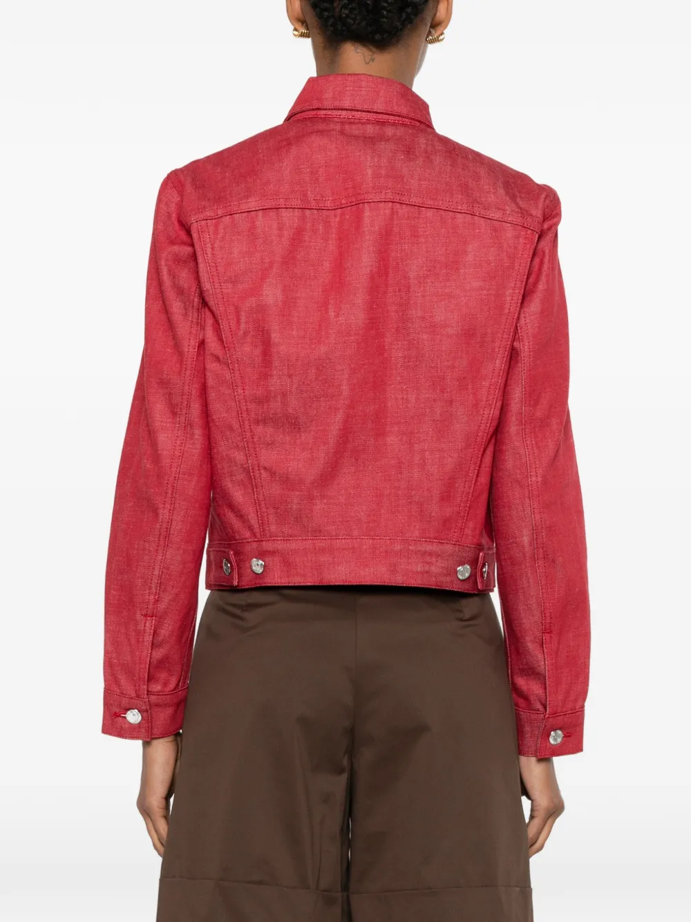 A.P.C. Denim jack Rood
