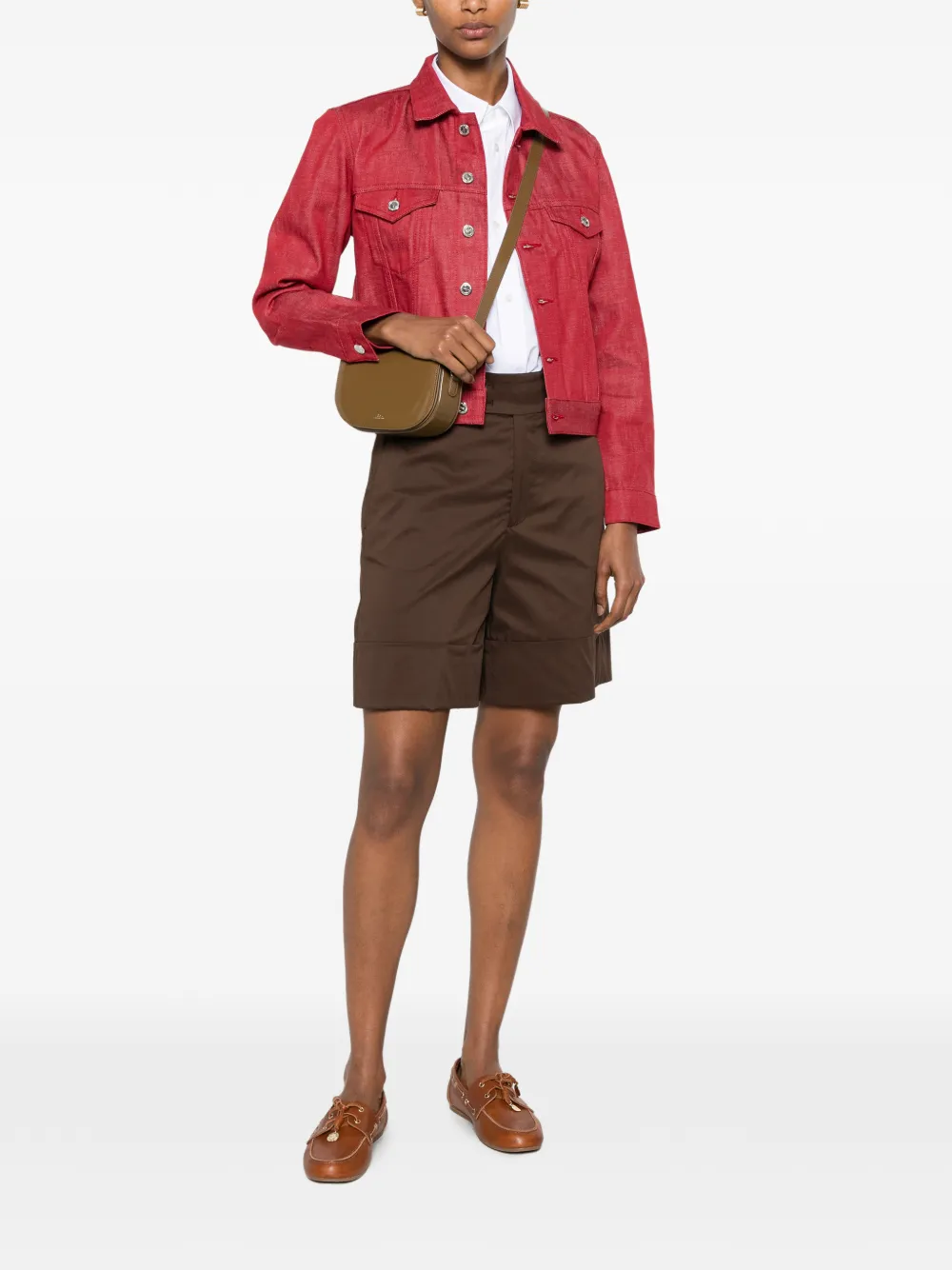 A.P.C. Denim jack Rood
