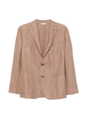 Boglioli リネン シングルジャケット | グリーン | FARFETCH JP