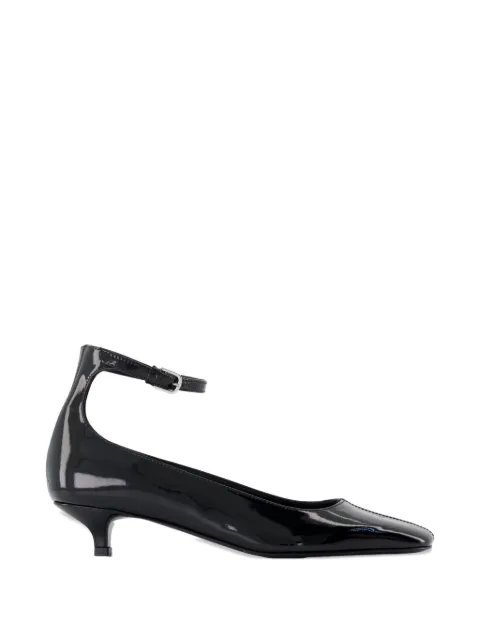 TOTEME ankle-strap leather pumps