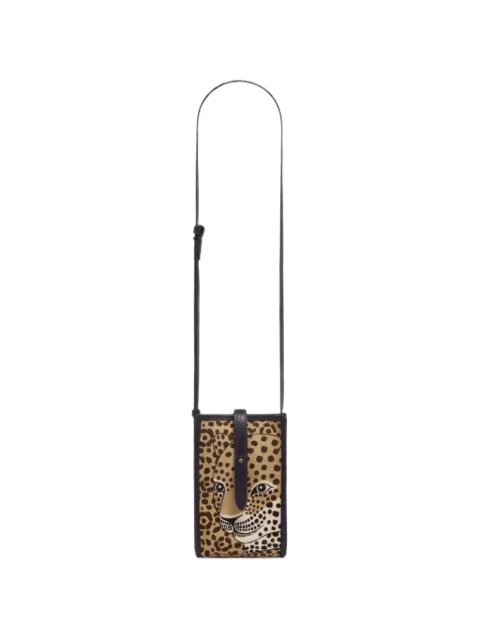 Inoui Editions Caprice Felis Umhängetasche mit Leopardenprint