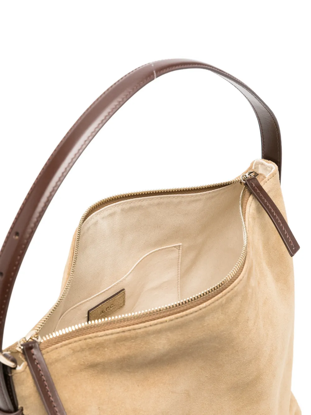 A.P.C. Vera schoudertas Beige