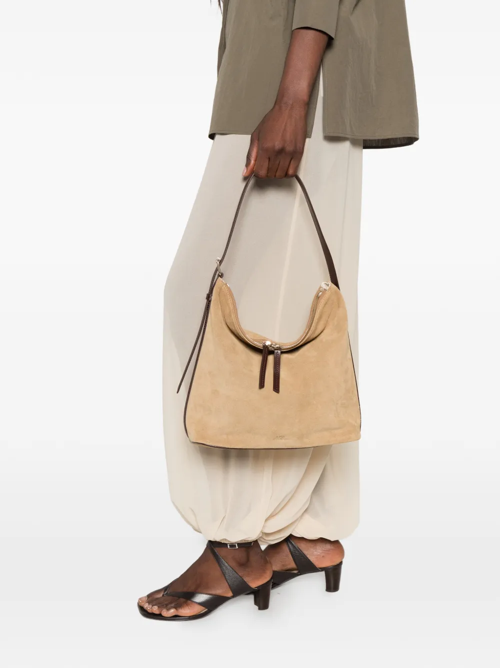  A.p.c. Bolso De Hombro Vera - Neutro 