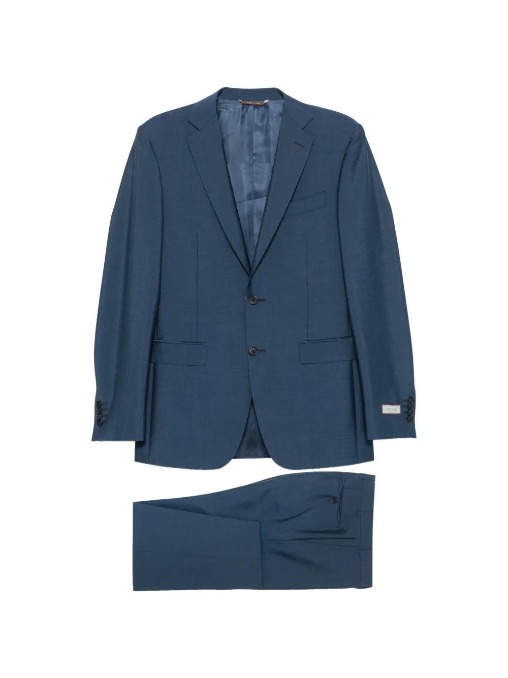 Canali single-breasted suit - Blu