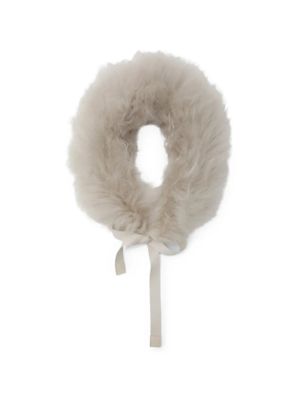 Max Mara Agreste shearling collar