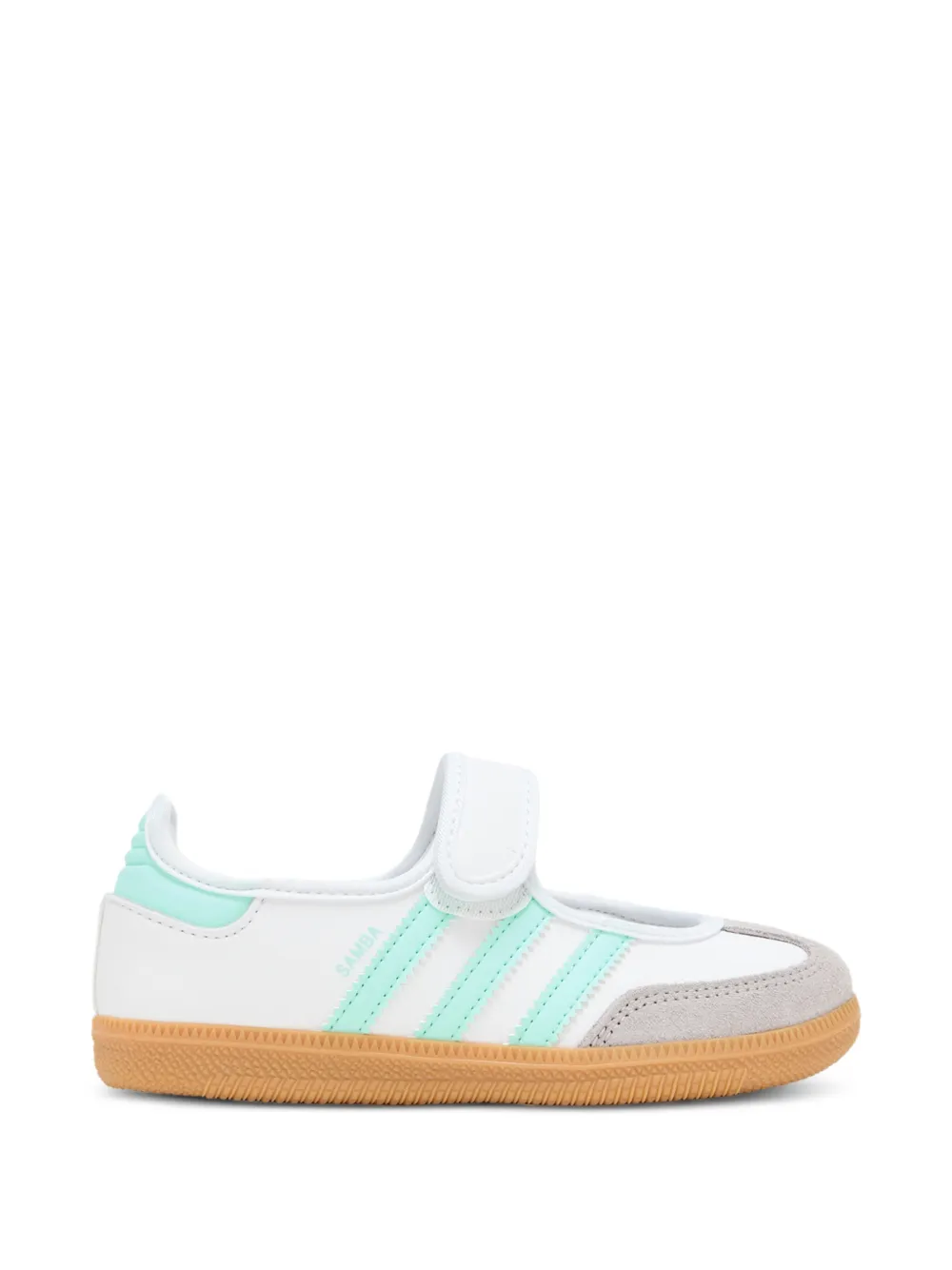 adidas Kids Ballerine Samba con chiusura a strappo - Bianco