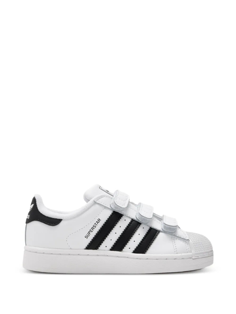 adidas Kids Superstar touch-strap sneakers Wit