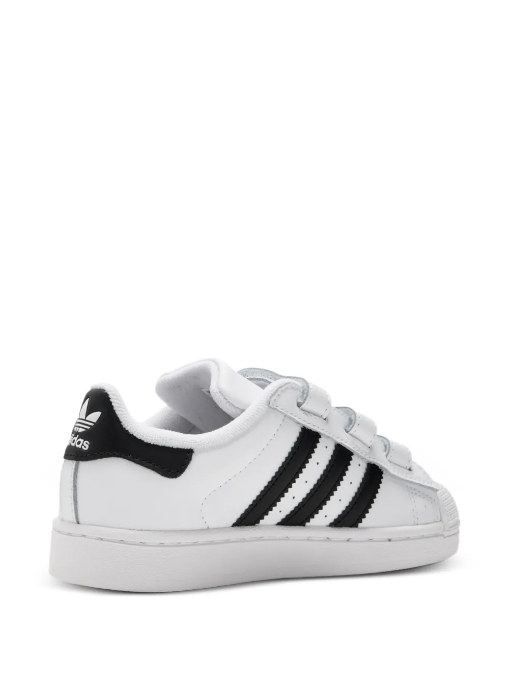 adidas Kids Superstar touch-strap sneakers Wit