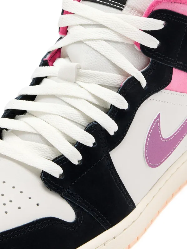 Nike Air Jordan 1 Mid スニーカー | ブラック | FARFETCH JP