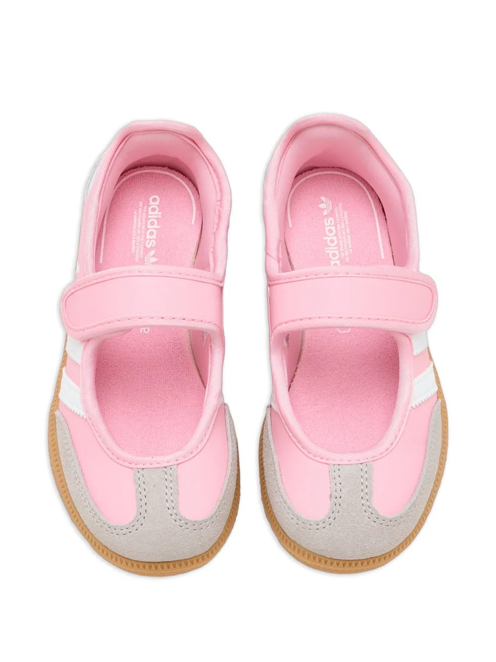 adidas Kids Samba ballerina's met klittenband Roze