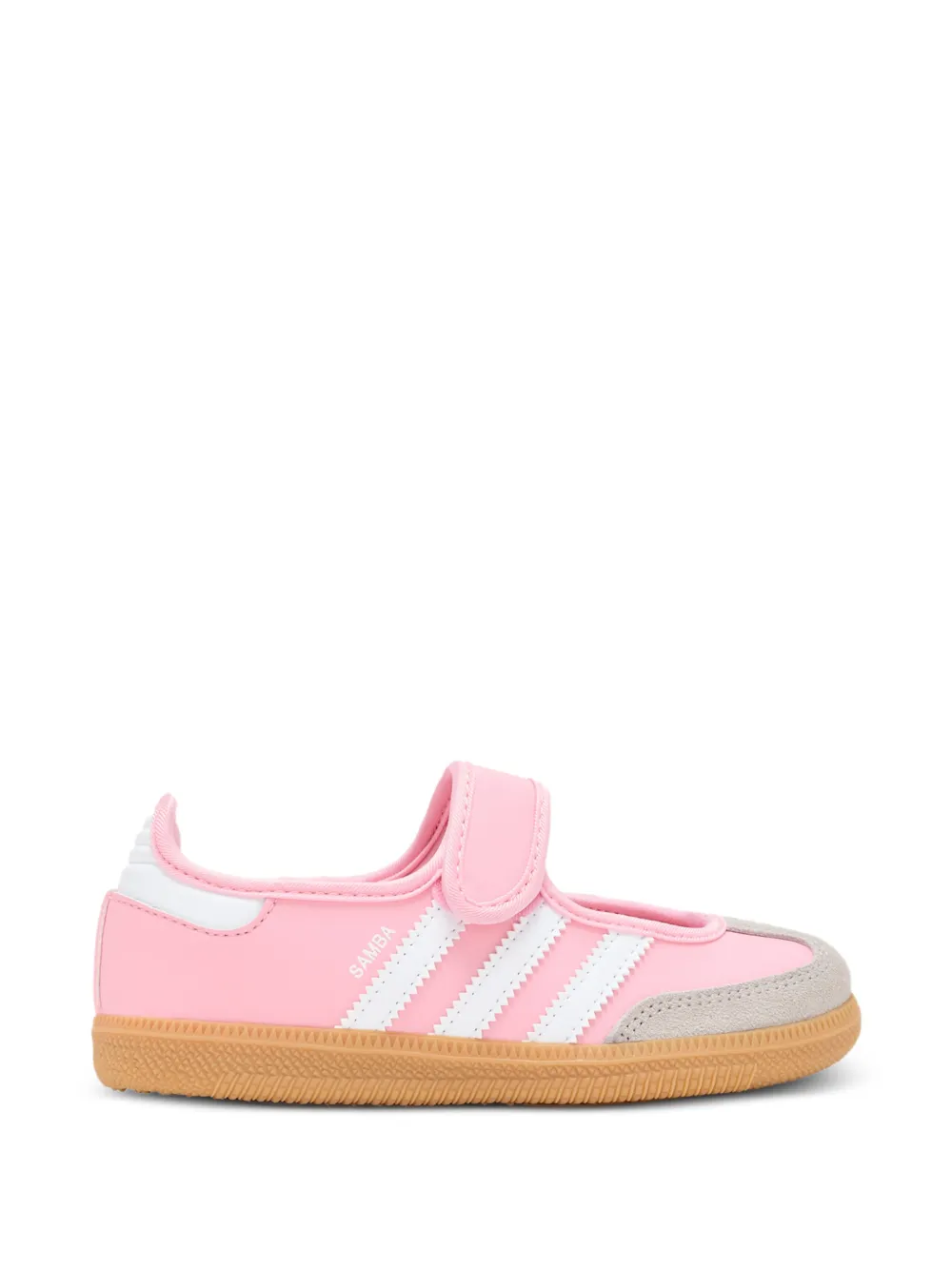adidas Kids Ballerine Samba con chiusura a strappo - Rosa