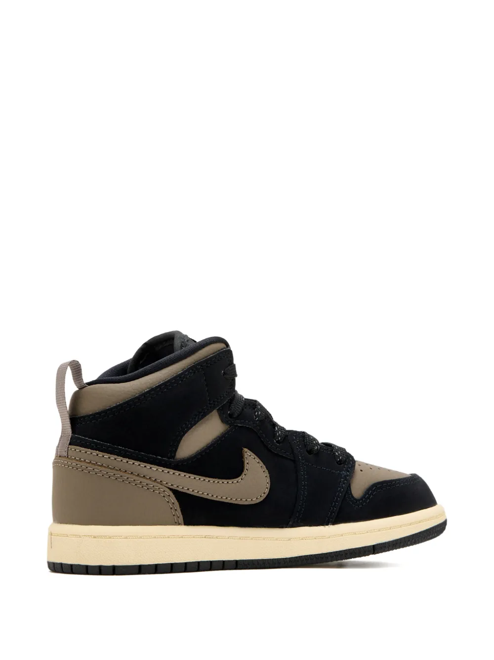 Nike Kids Air Jordan 1 Mid sneakers Zwart