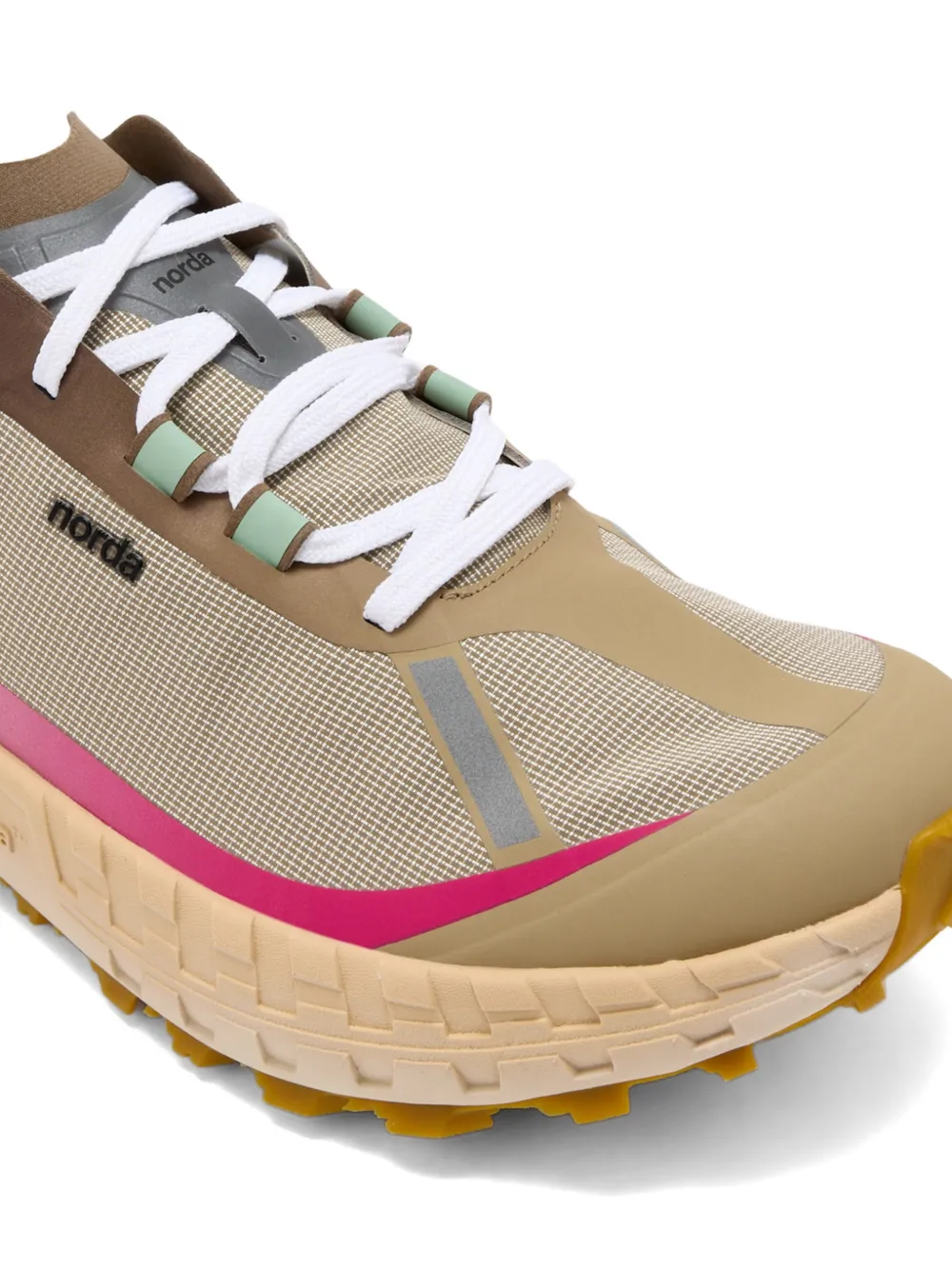 norda panelled ripstop sneakers Blauw