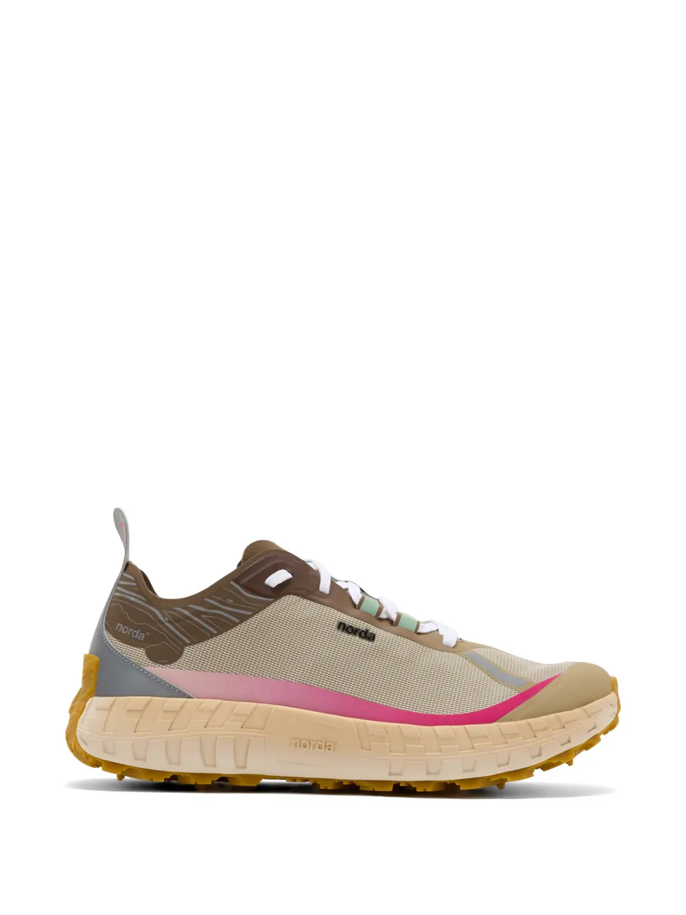 norda panelled ripstop sneakers - Blu