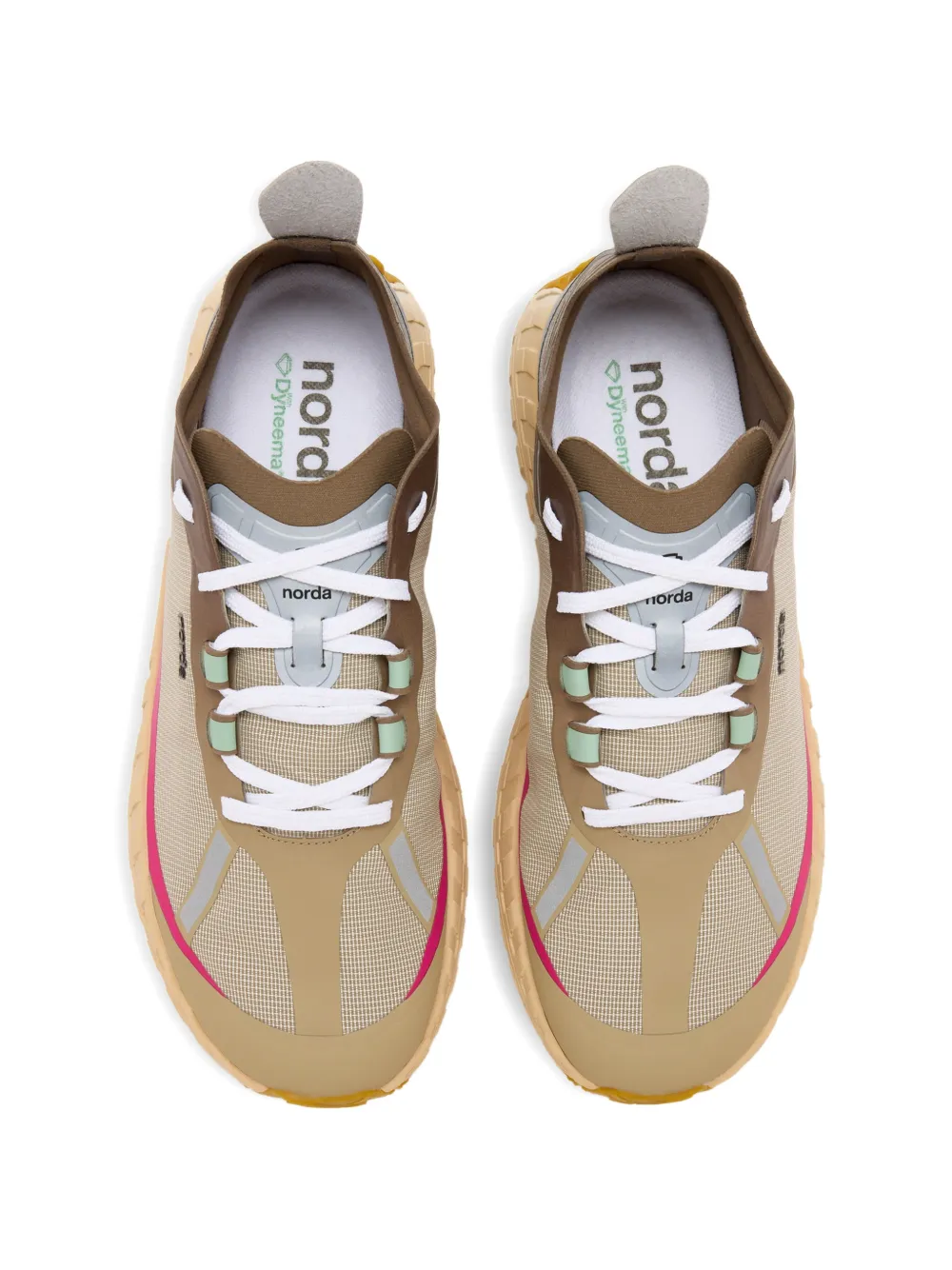 norda panelled ripstop sneakers Blauw