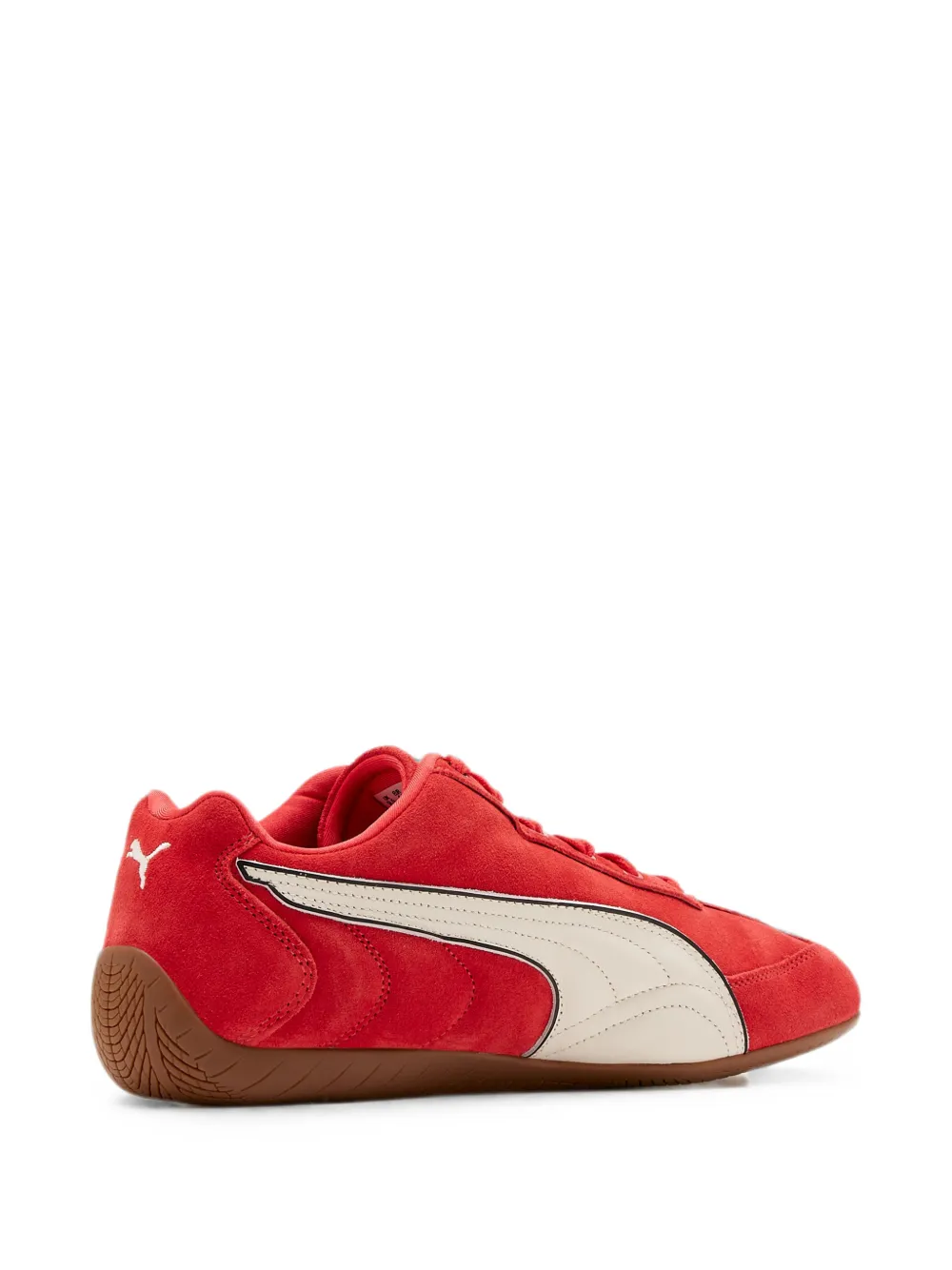 PUMA Speedcat leren sneakers Rood