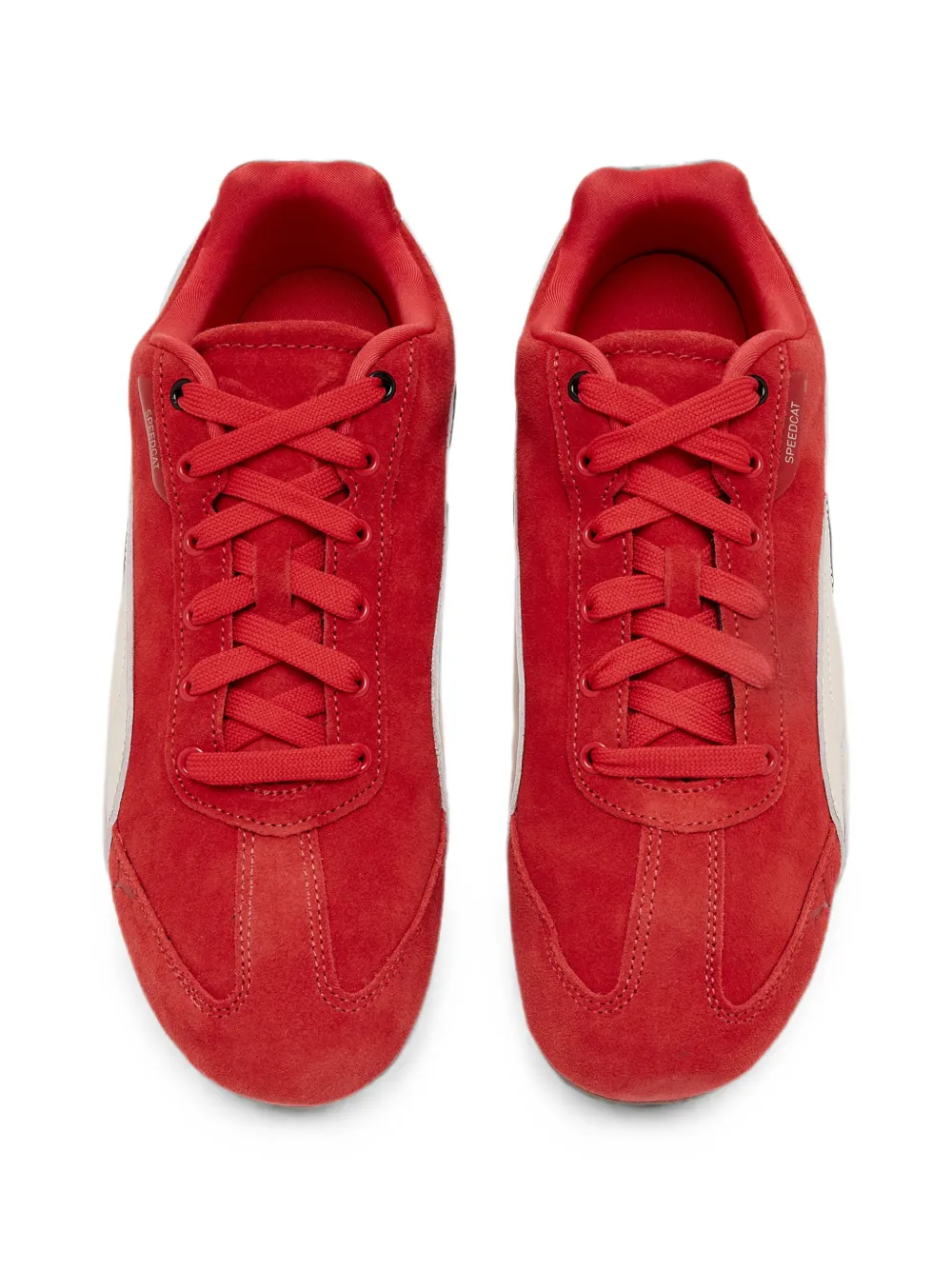 PUMA Speedcat leren sneakers Rood