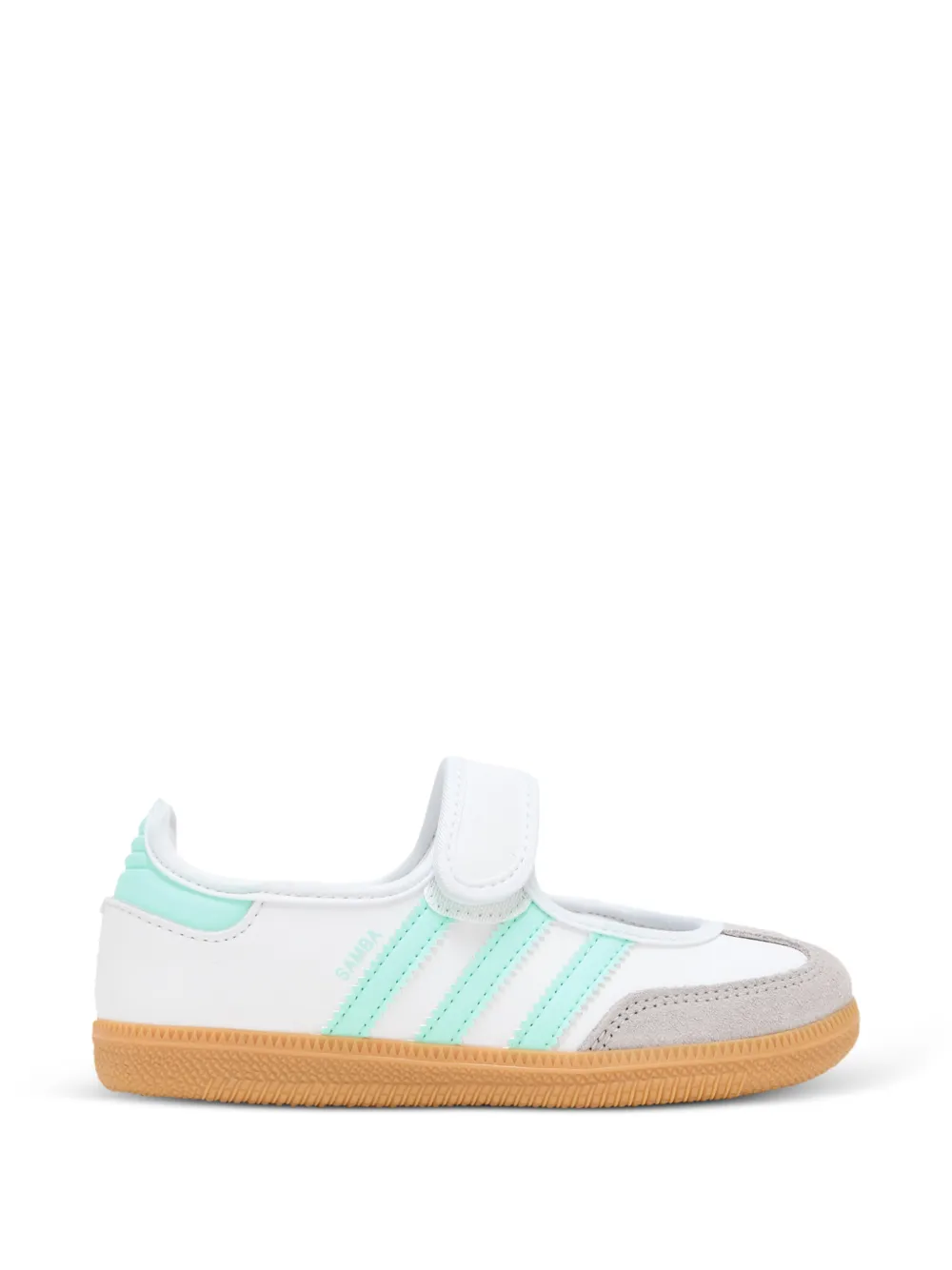 adidas Kids Ballerine Samba con chiusura a strappo - Bianco