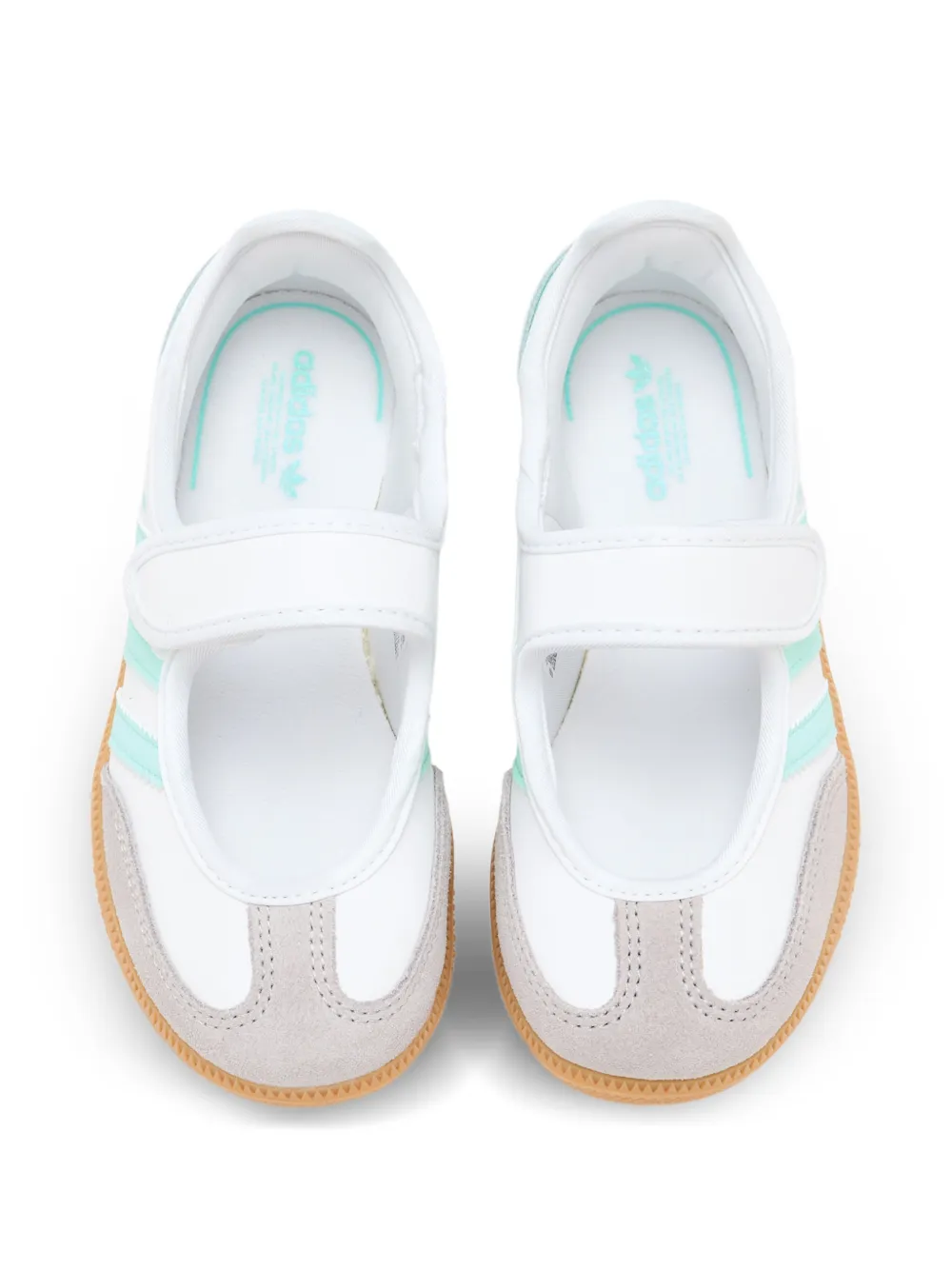 adidas Kids Samba ballerina's met klittenband Wit