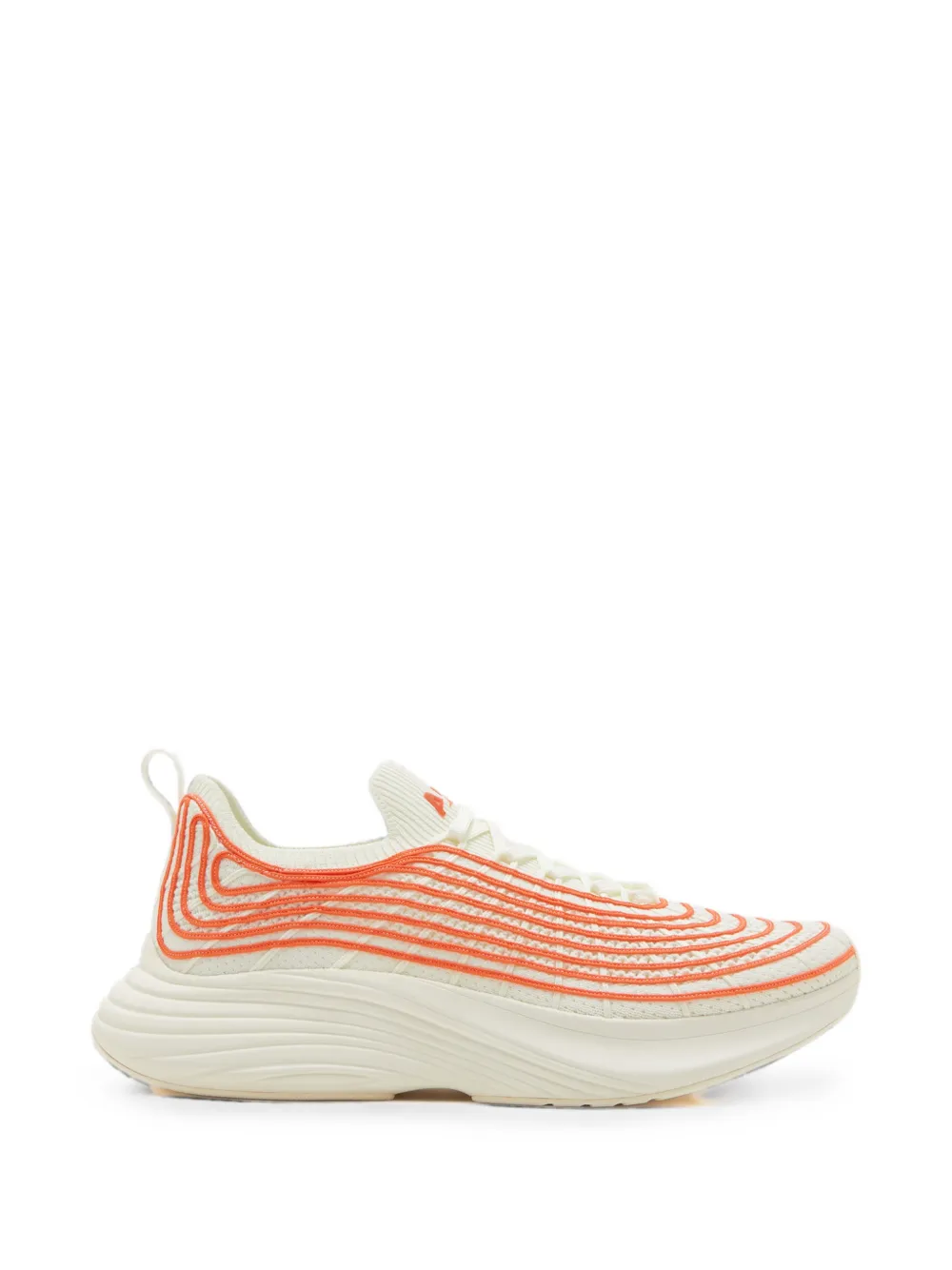 APL: ATHLETIC PROPULSION LABS TechLoom Zipline wavy-stripe sneakers Beige