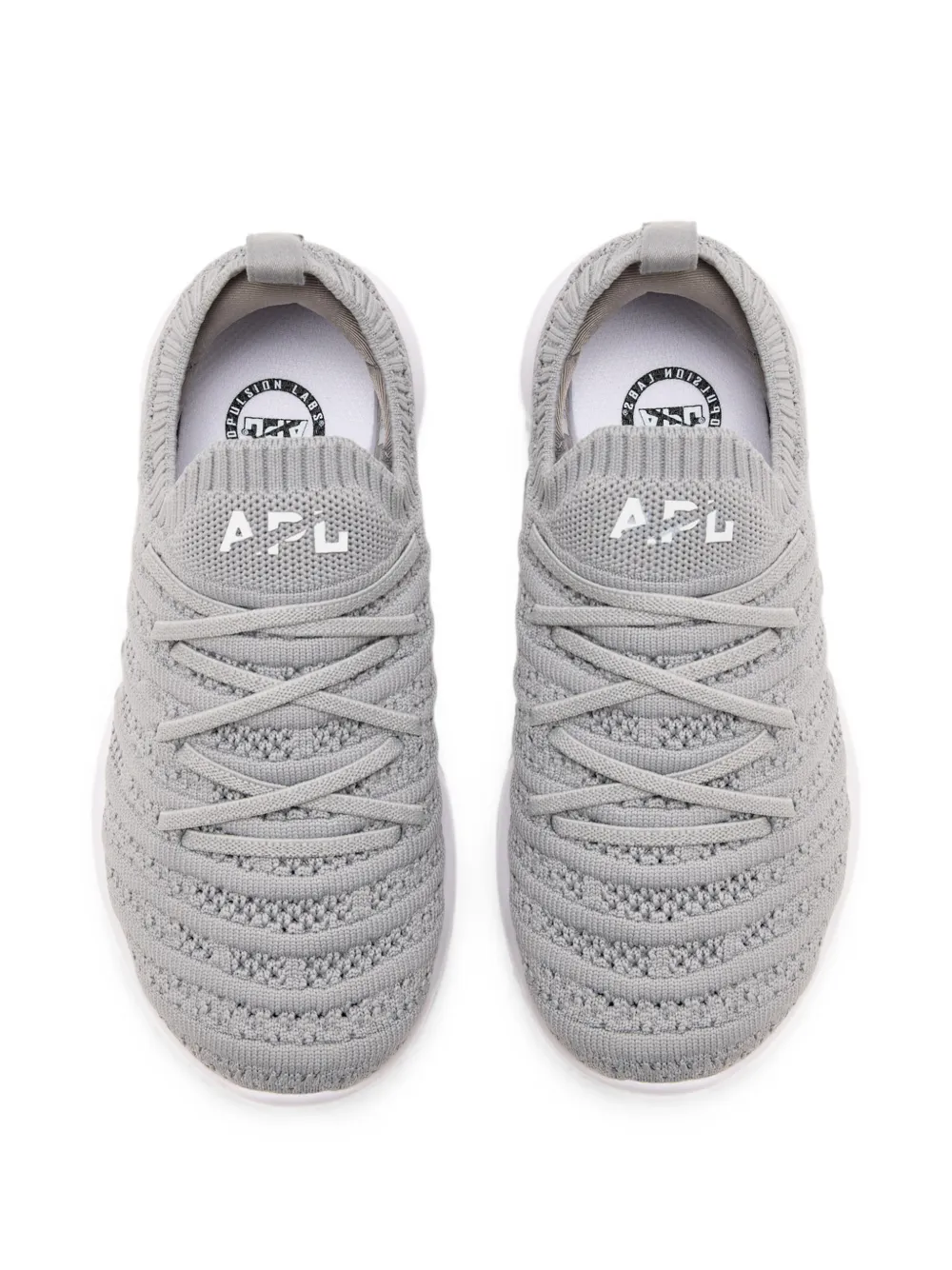 APL: ATHLETIC PROPULSION LABS TechLoom Wave lace-up sneakers Grijs